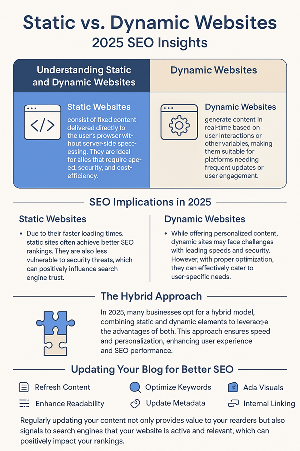 Static vs Dynamic Websites