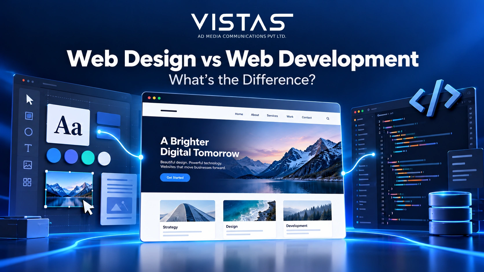 Web Design vs Web Development: What's the Difference?